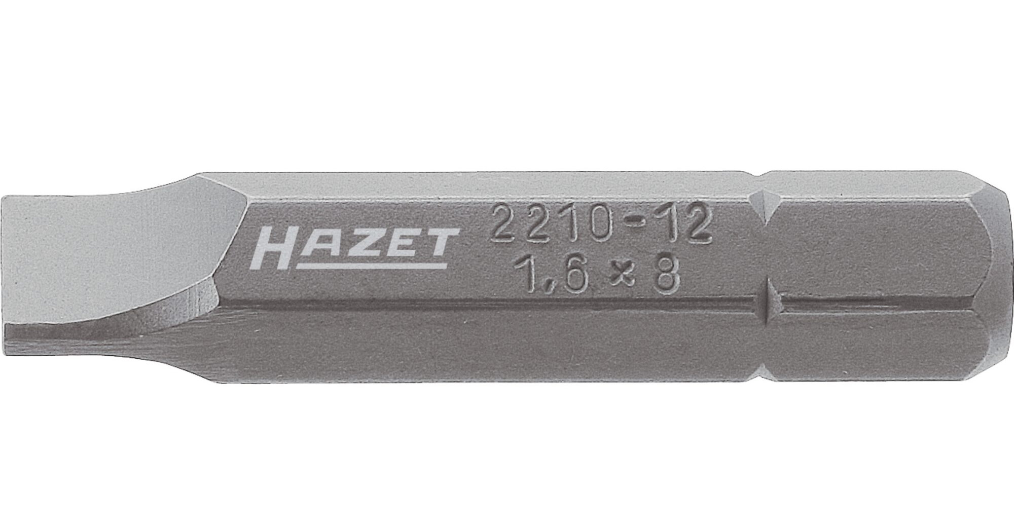 Hazet 2210 Schlitz-Schraubendreher-Einsatz 8-14 Bit 5/16" 