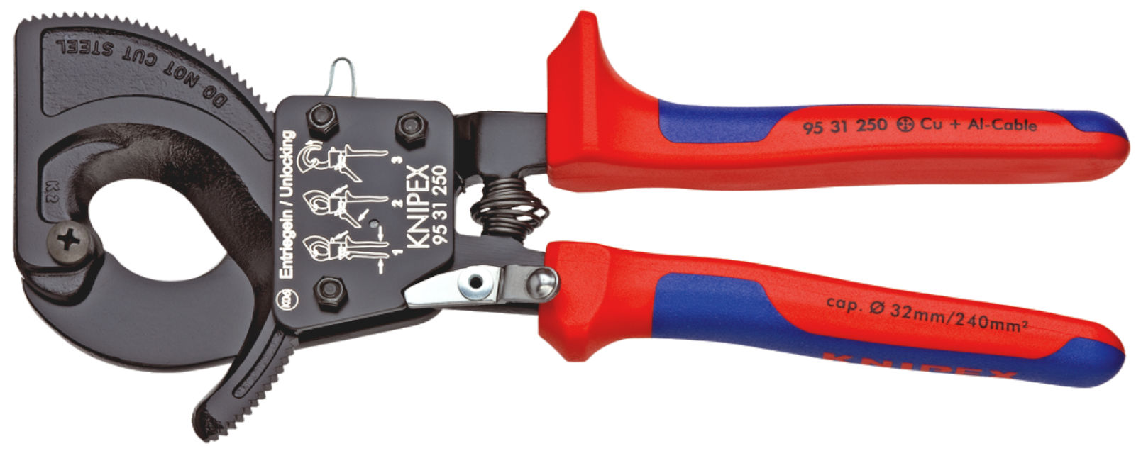 KNIPEX Kabelschneider (Ratschenprinzip) 95 31 95 36 zur AUSWAHL